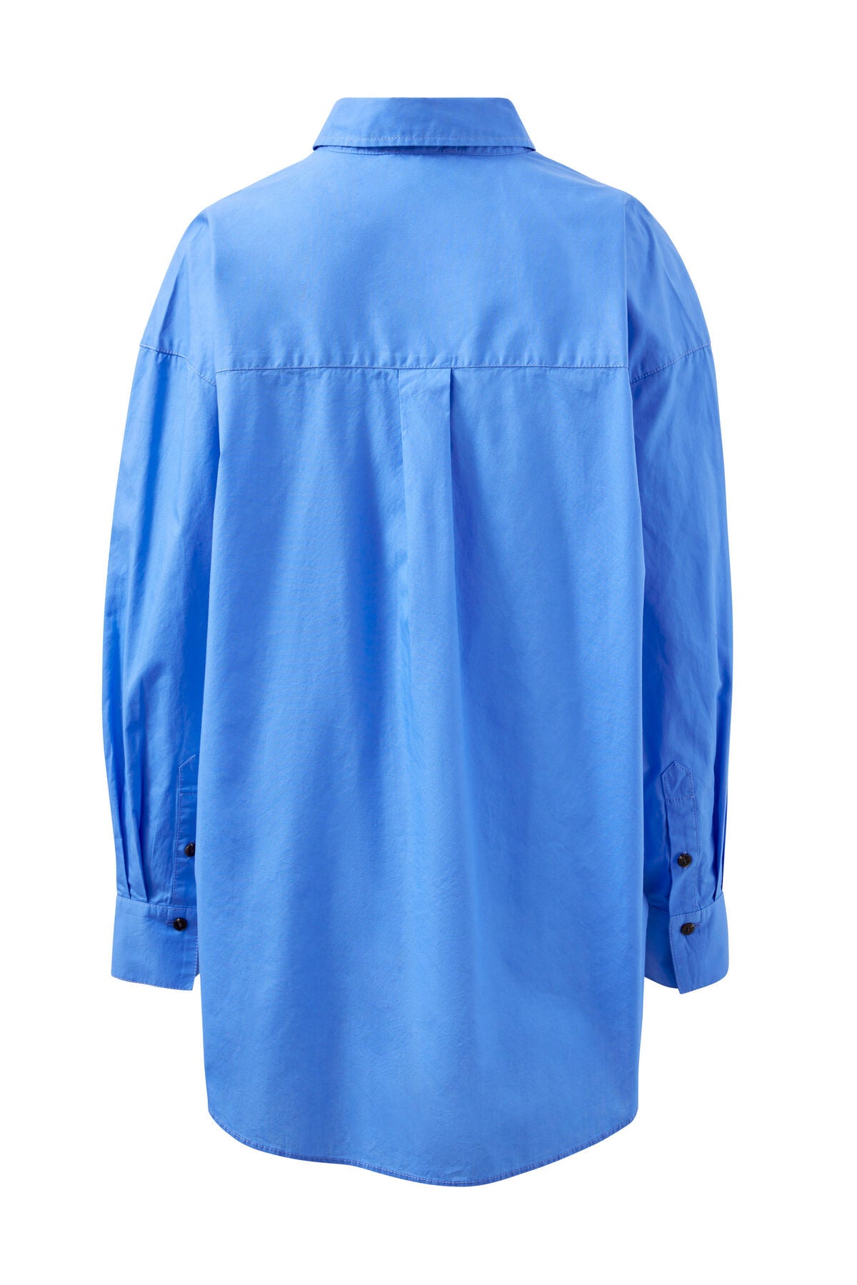 Ceres Life Peta Oversized Shirt in Amalfi Blue