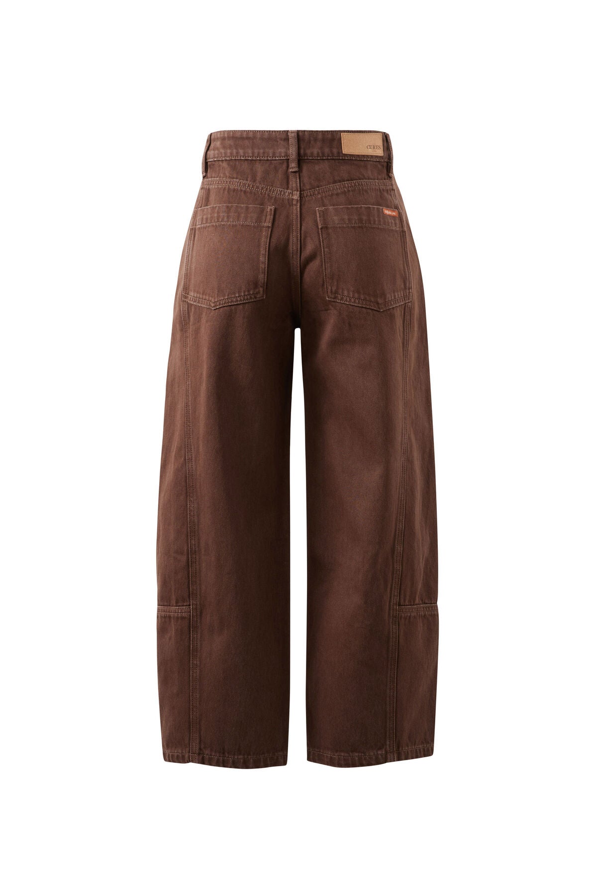 Demi Barrel Jean in Chocolate