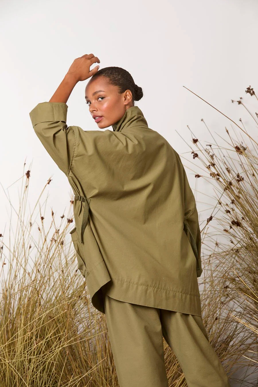 MA Dainty Croft Jacket in Army