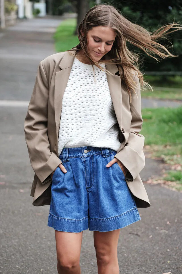 Ceres Life Boyfriend Pocket Blazer