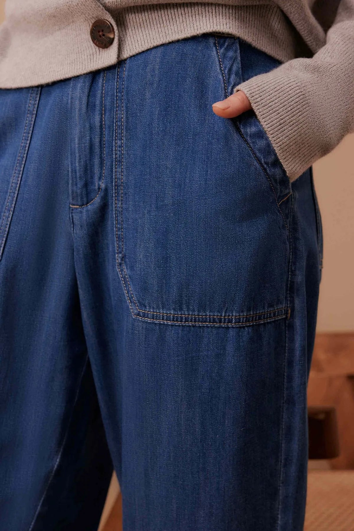 Ceres Life Weekender Pants in Deep Indigo