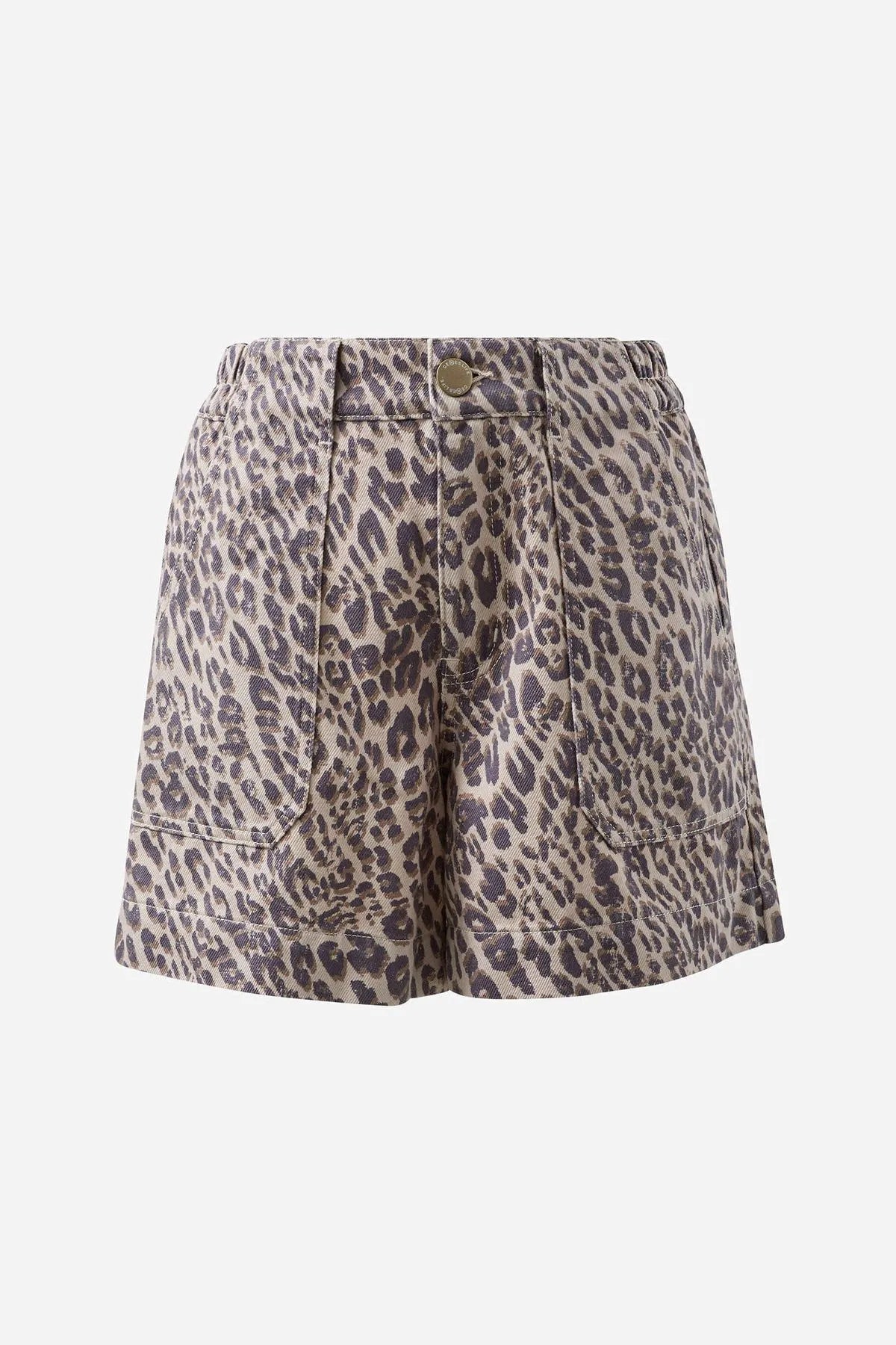 Ceres Life Weekender Shorts in Leopard