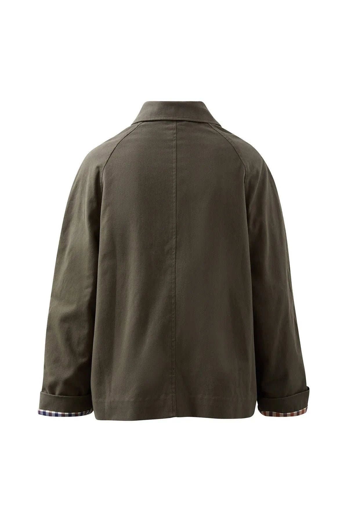 Ceres Life Pia Spring Coat in Olive