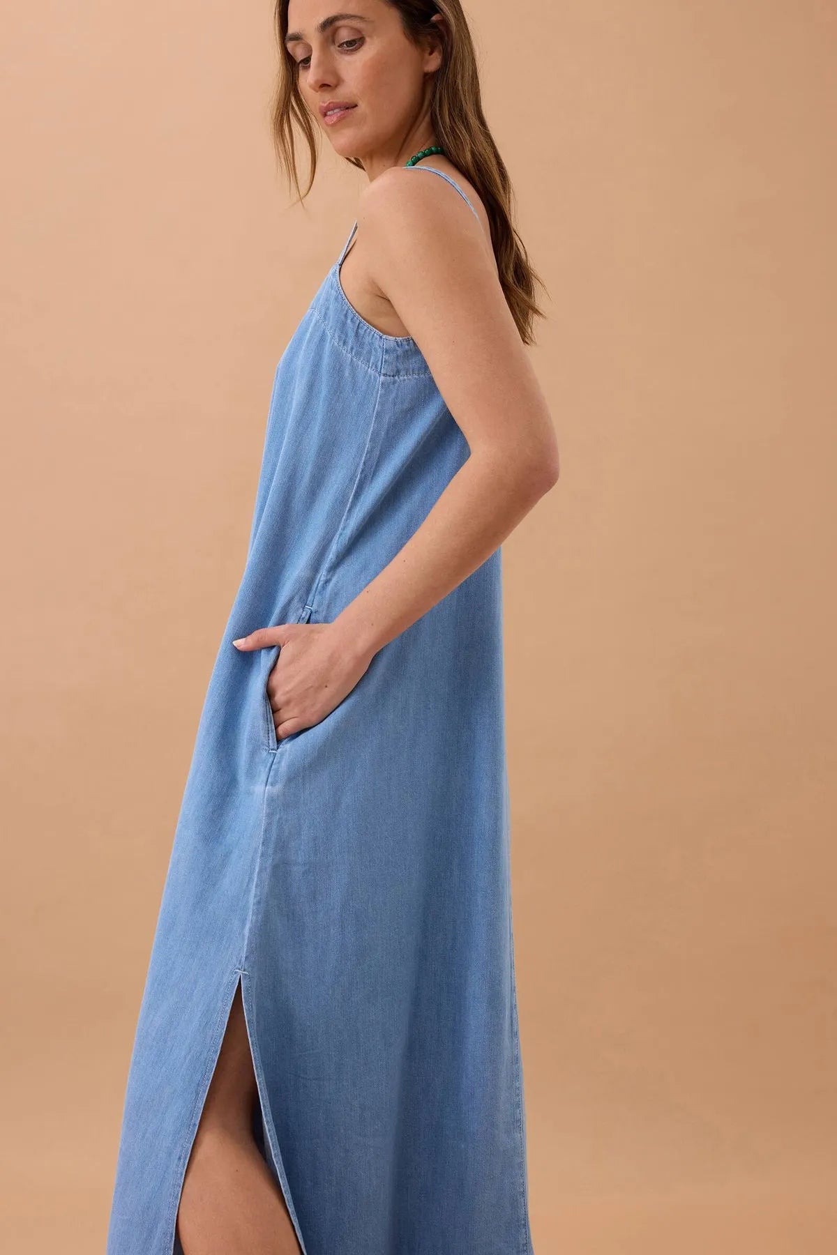Ceres Life Remy Strappy Midi Dress