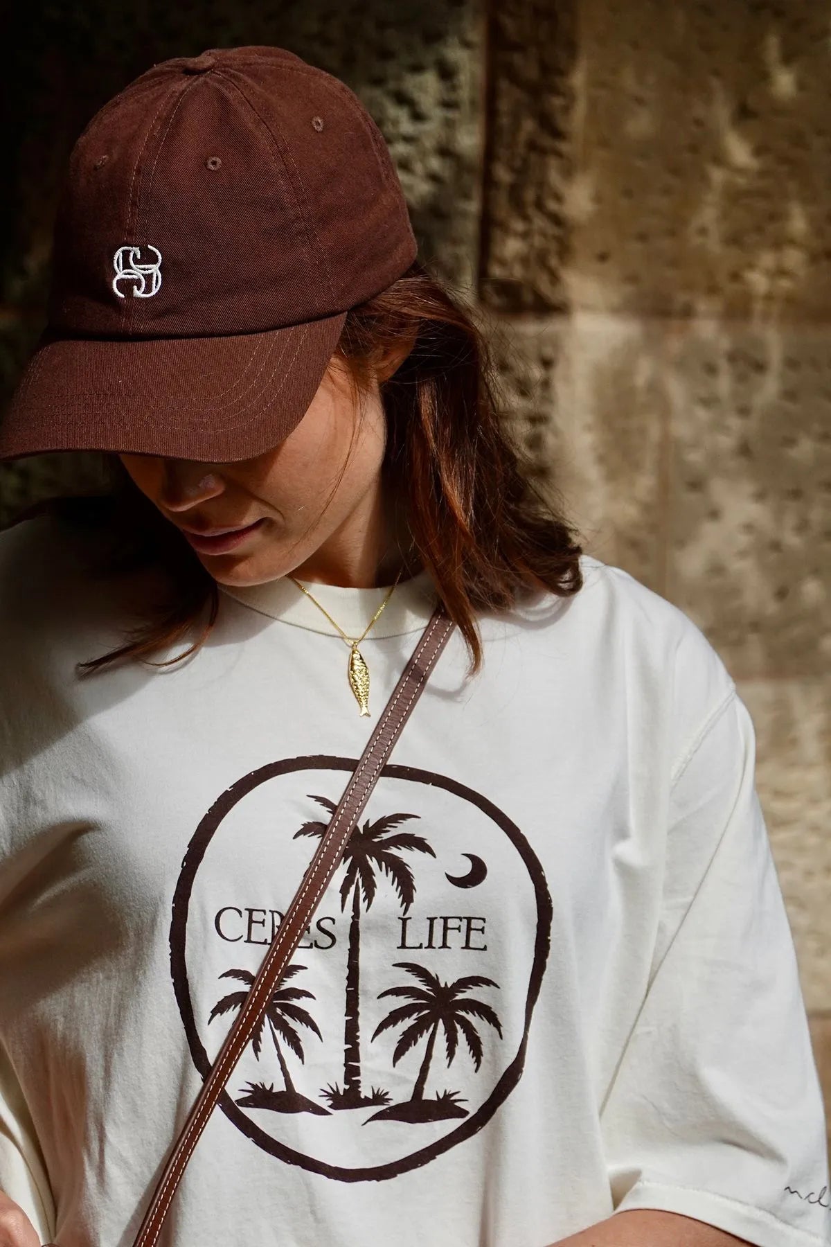 Ceres Life Liv Oversized Tee Island Palms