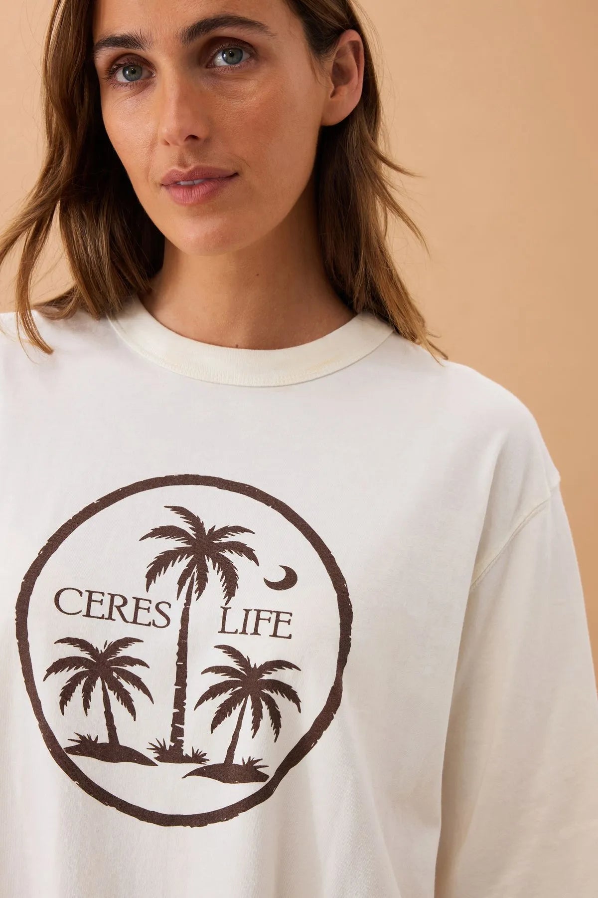 Ceres Life Liv Oversized Tee Island Palms