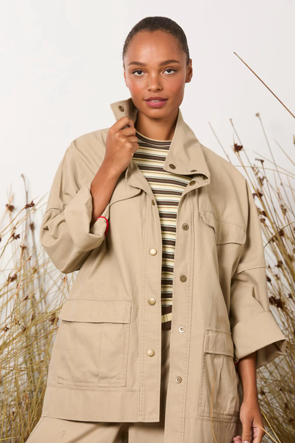 MA Dainty Croft Jacket in Safari