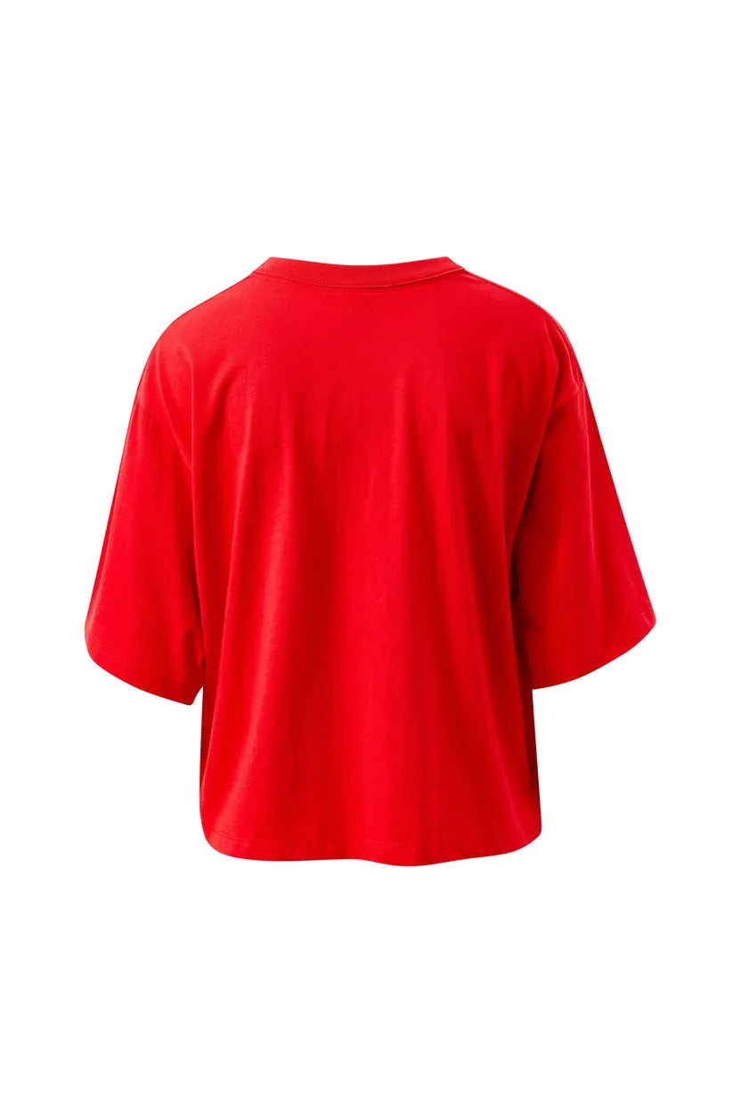 Phoebe Premium Tee in Heritage Red