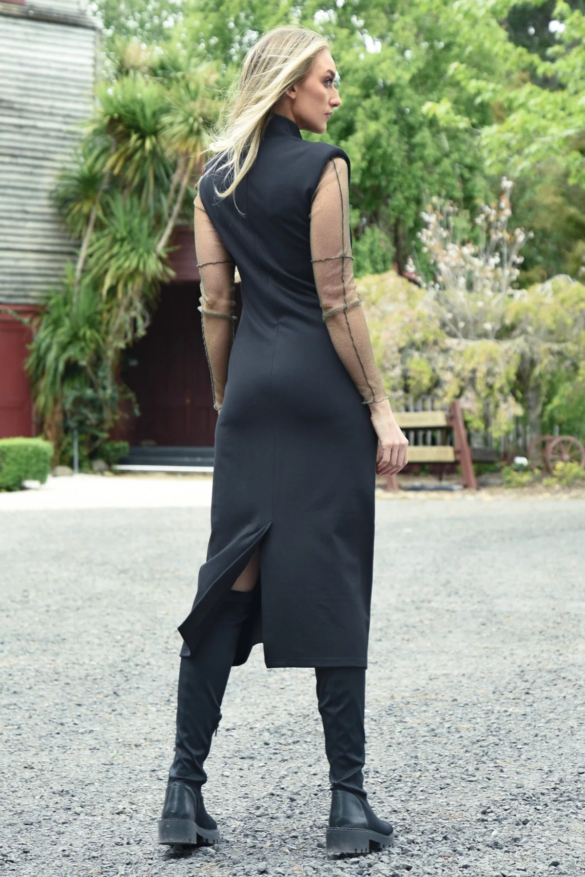Coop Mocktail Party Dress in black