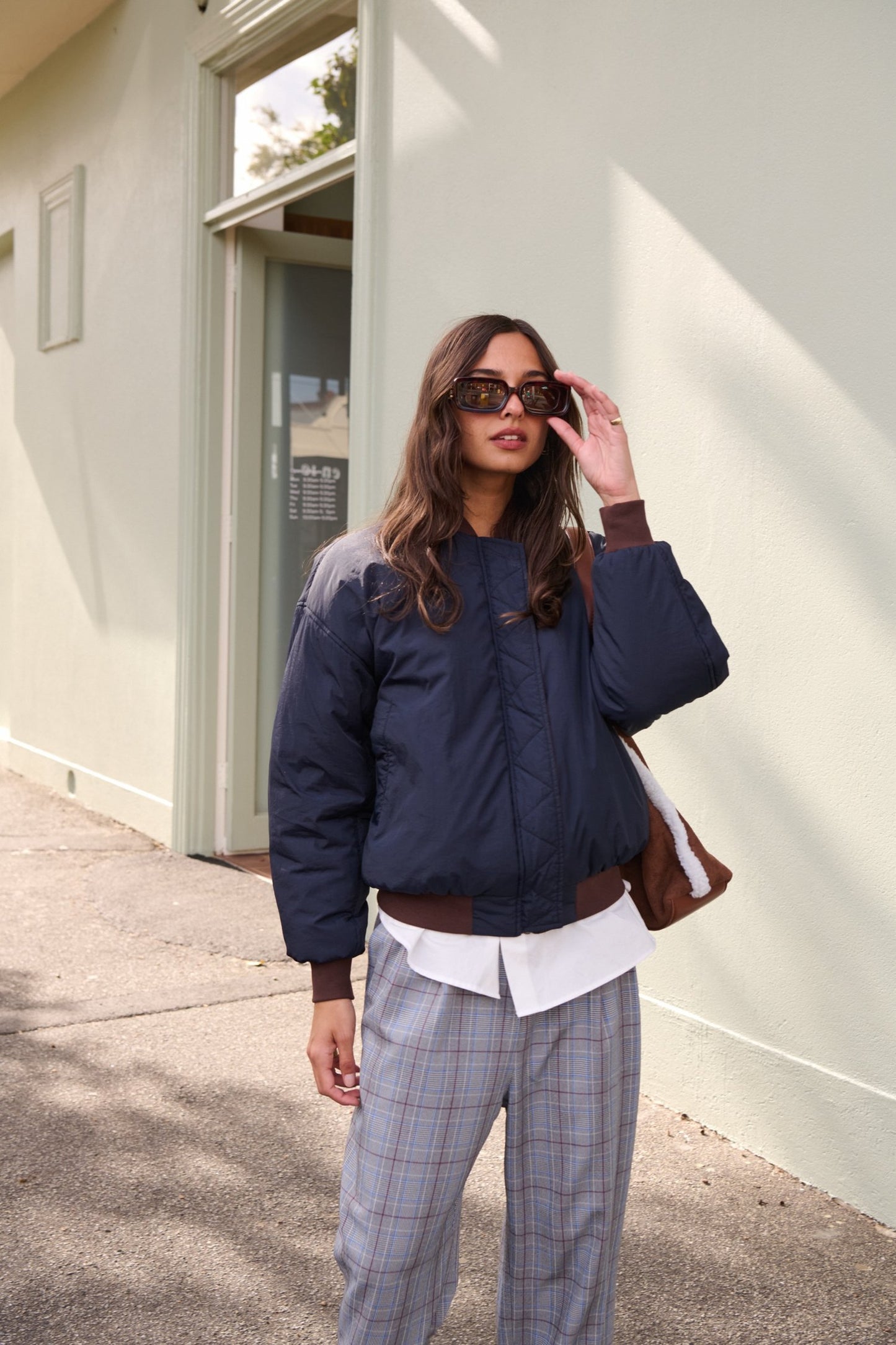 Barry Made Savannah Reversible Bomber Jacket