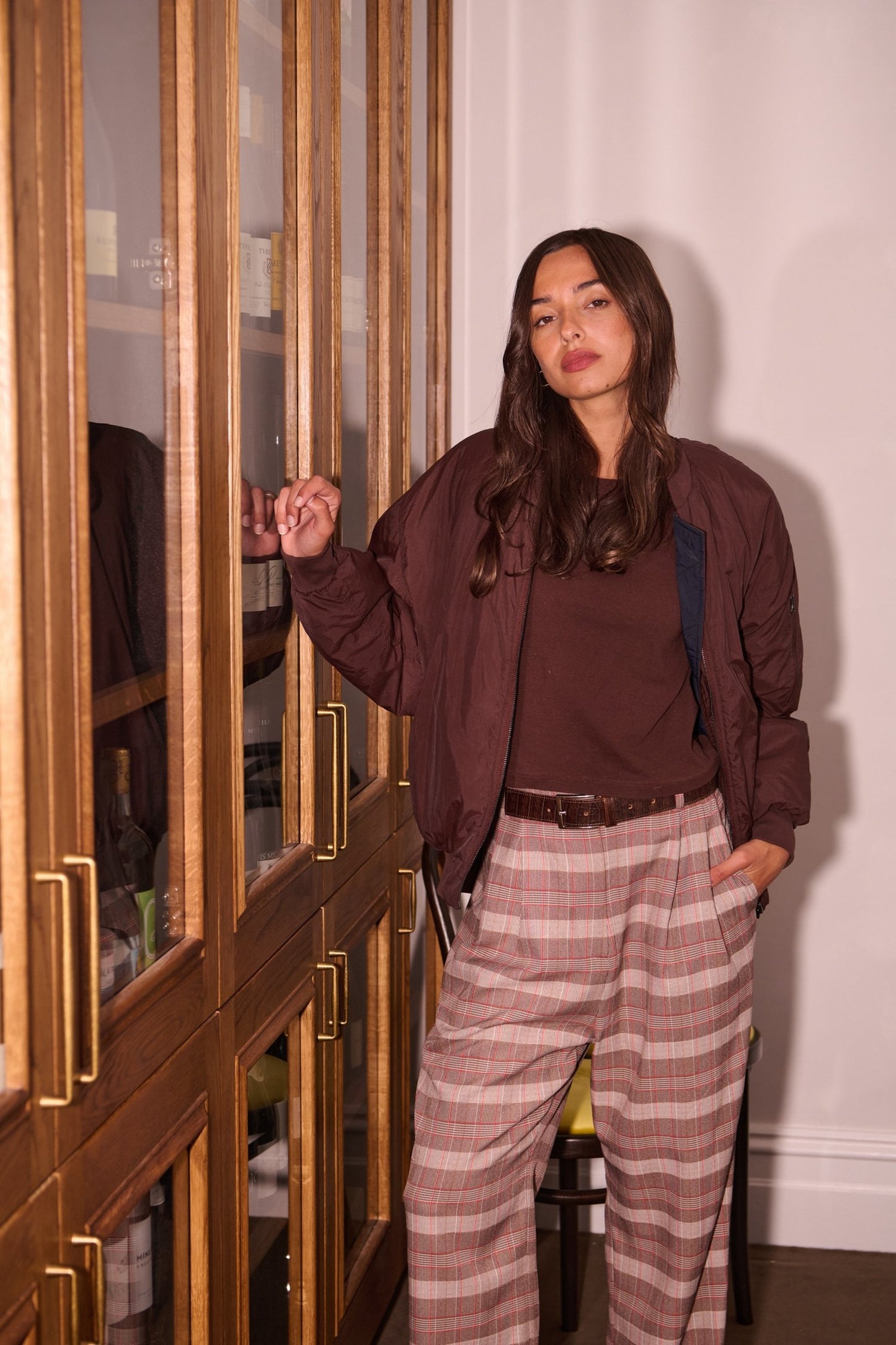 Barry Made Savannah Reversible Bomber Jacket