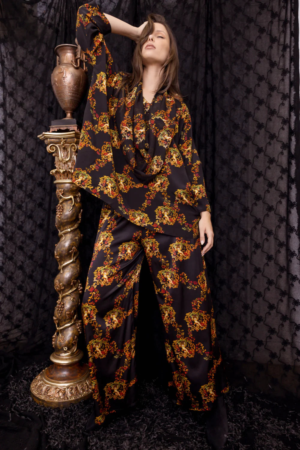 MA Dainty Gracie Pants in Cherub