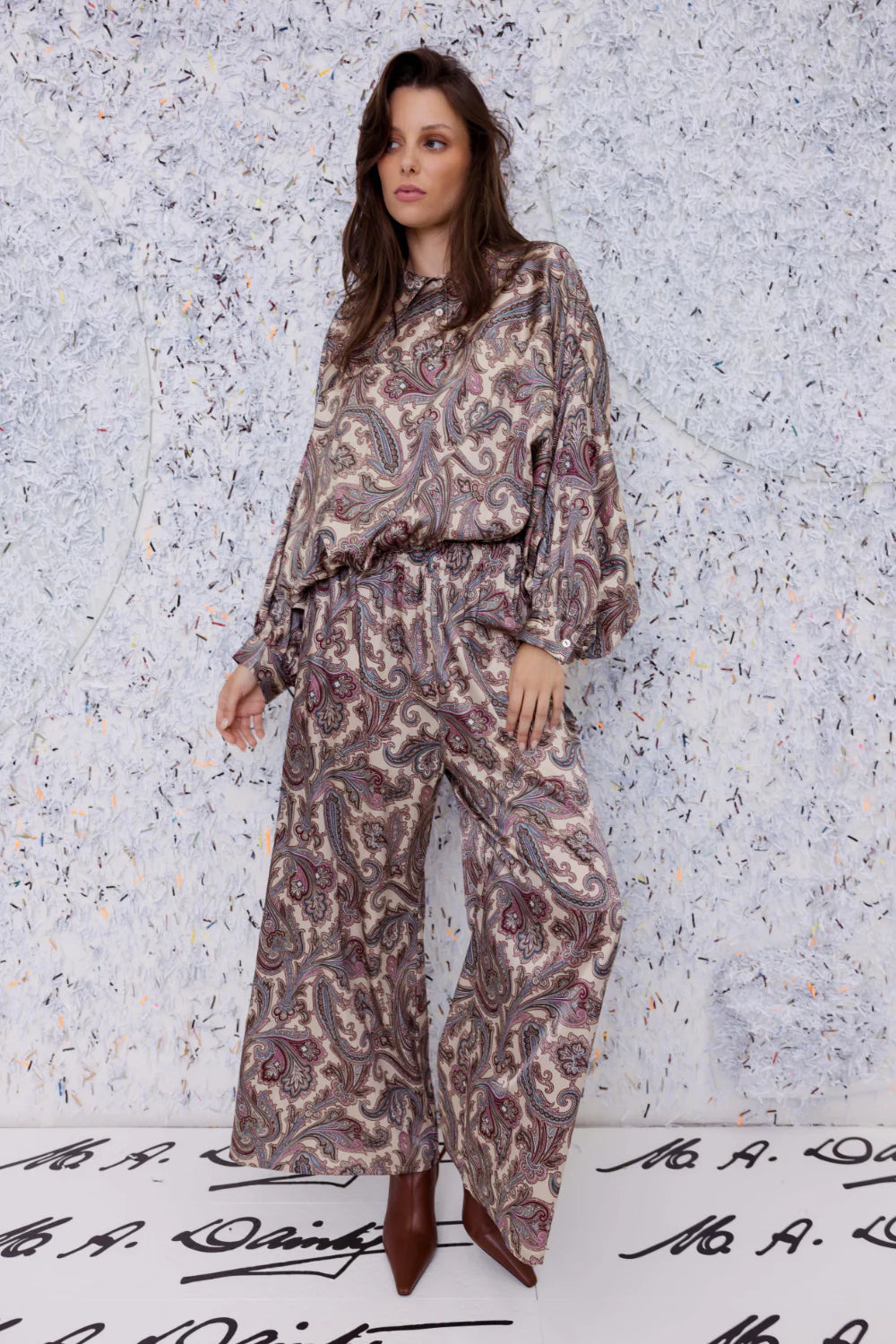 MA Dainty Gracie Pants in Paisley