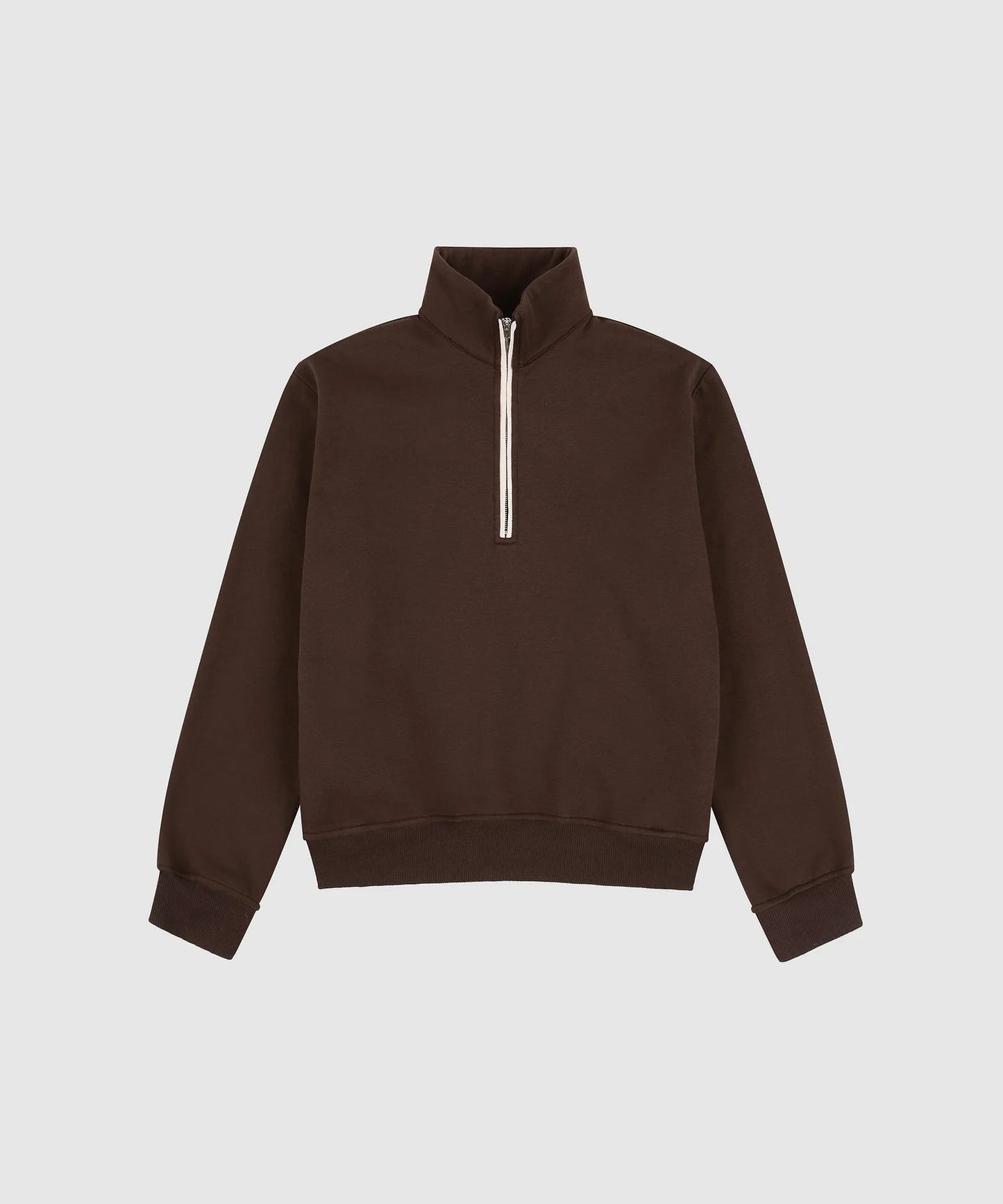 Holiday Shop Contrast Half Zip Sweat