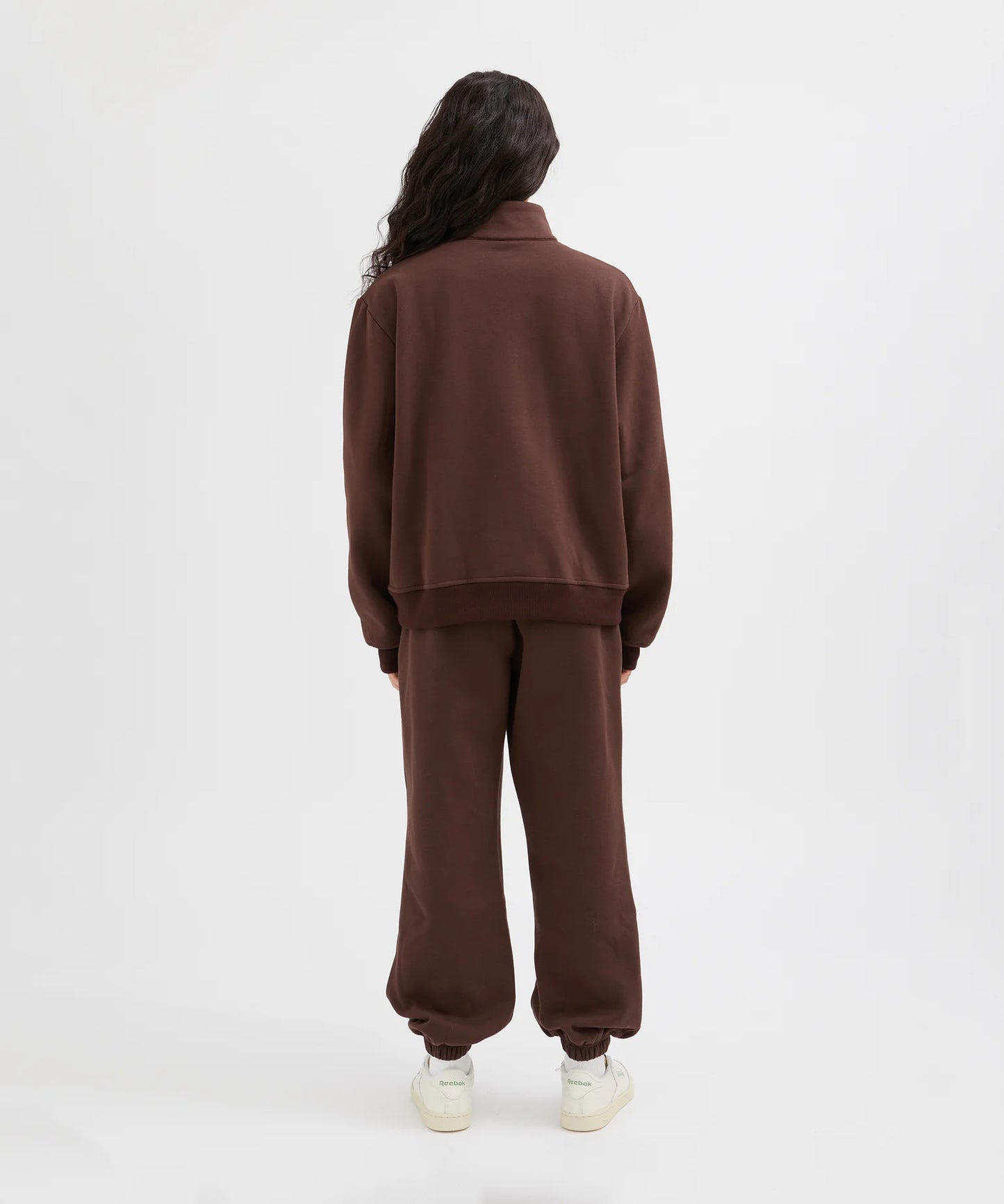 Holiday Shop Contrast Half Zip Sweat