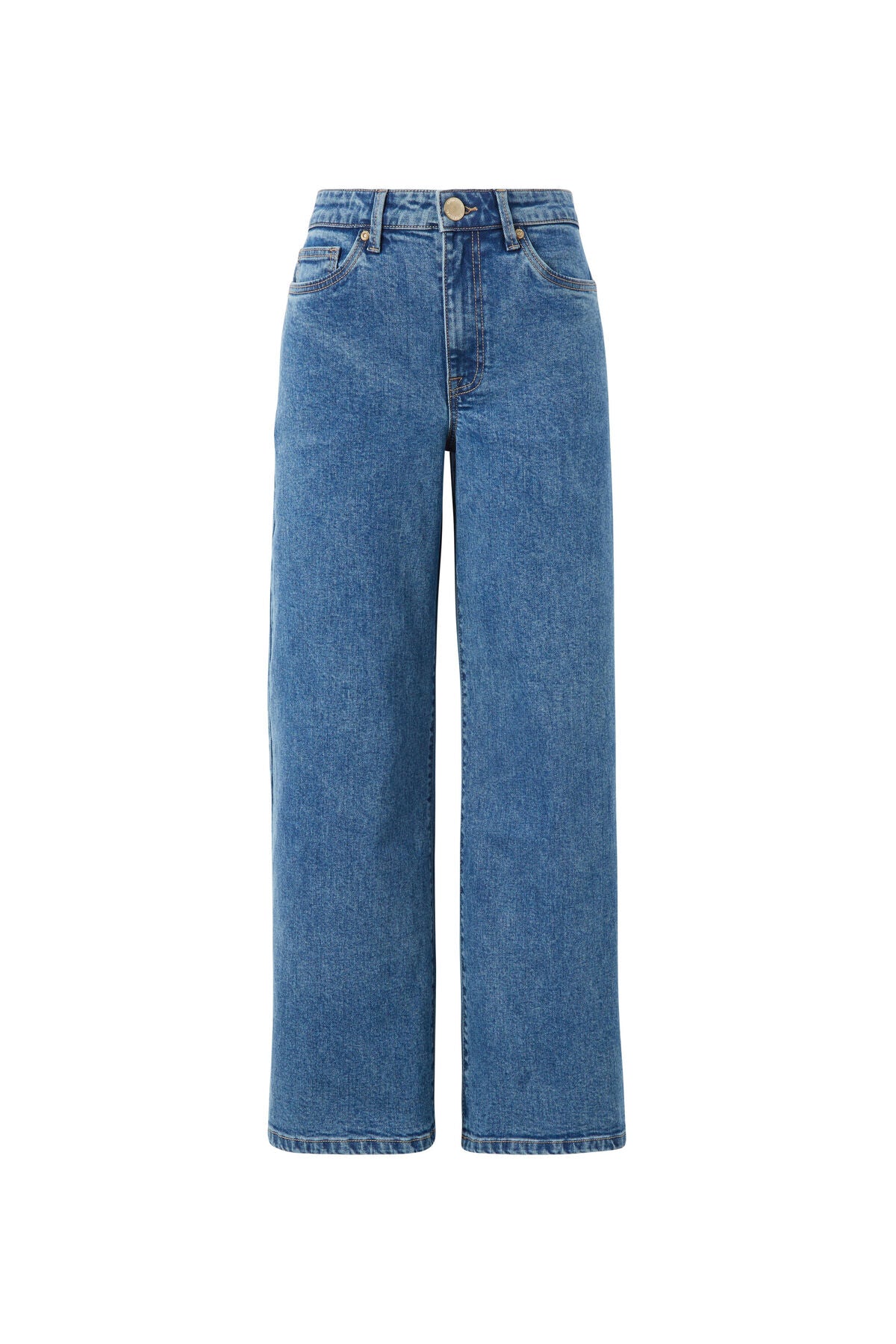 Ceres Life Core Wide Leg Jean (Evie) in Fresh Indigo