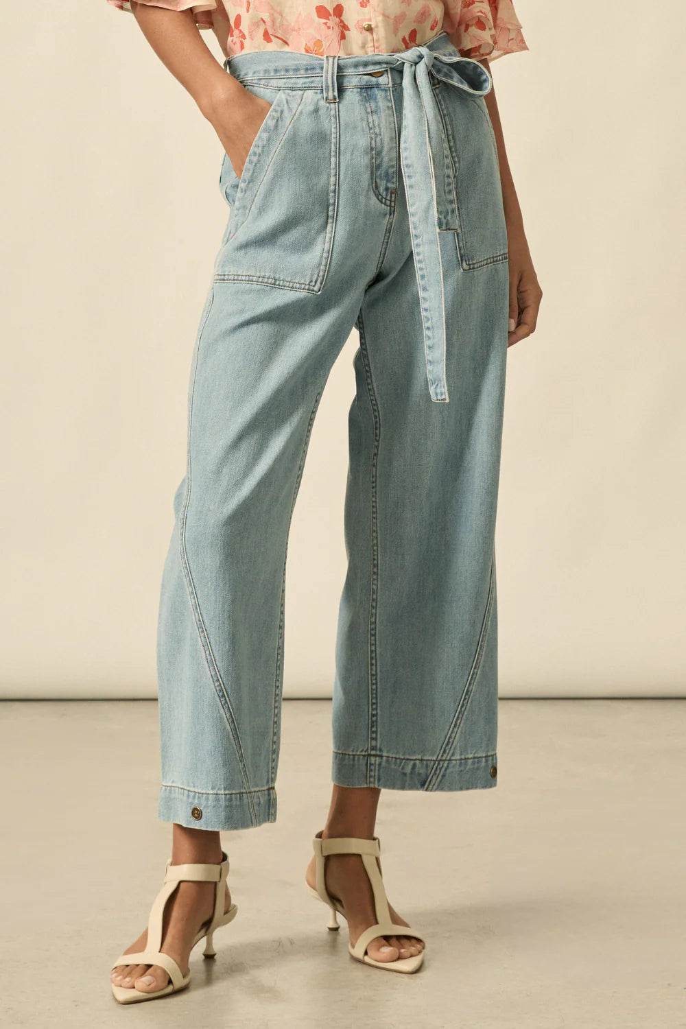 Zoe Kratzmann Embark Jeans in Light Wash Denim