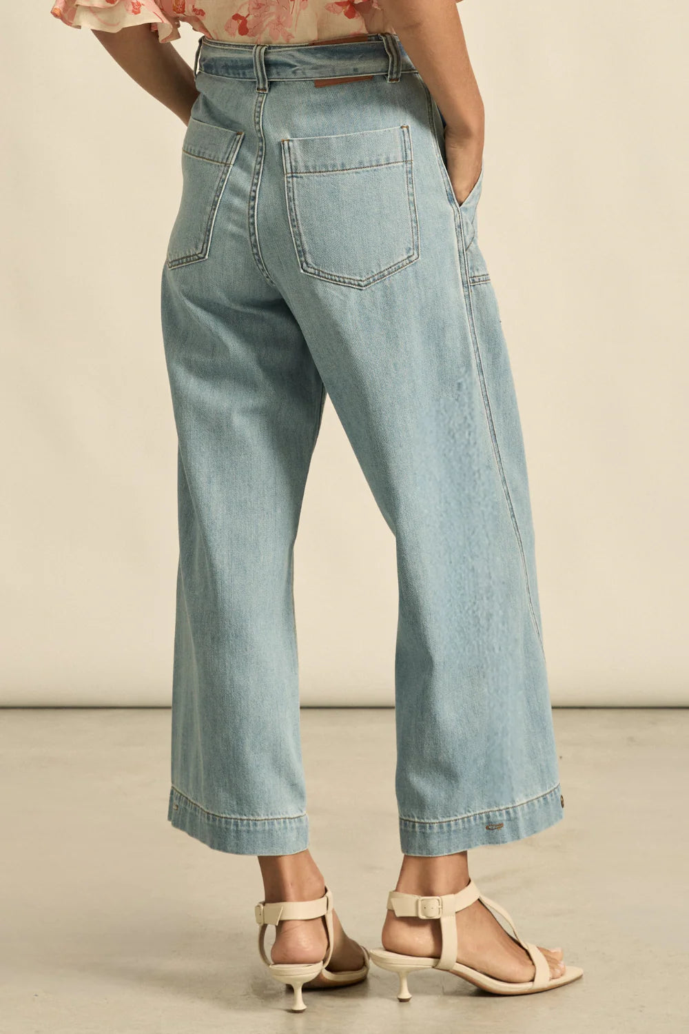 Zoe Kratzmann Embark Jeans in Light Wash Denim