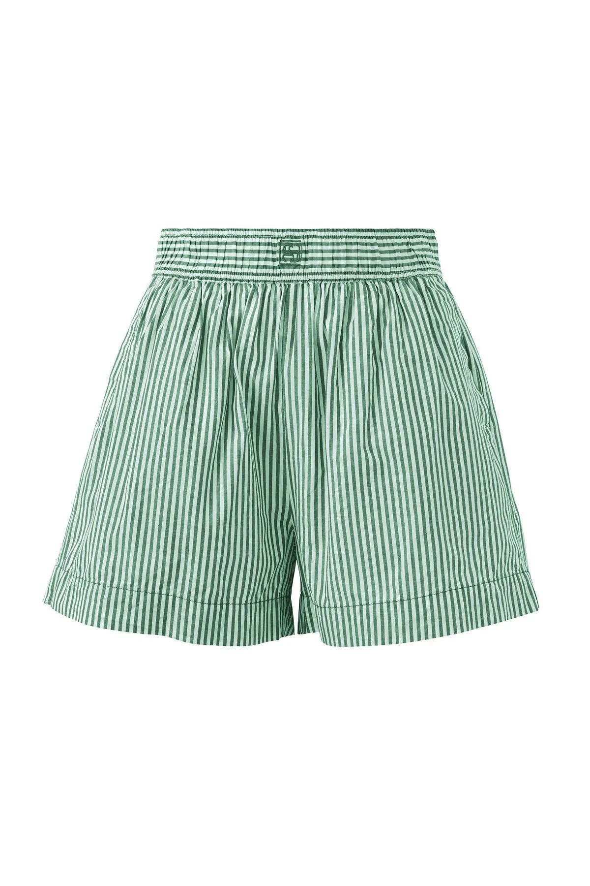 Ceres Life Lounge Short in Kelly Green Stripe