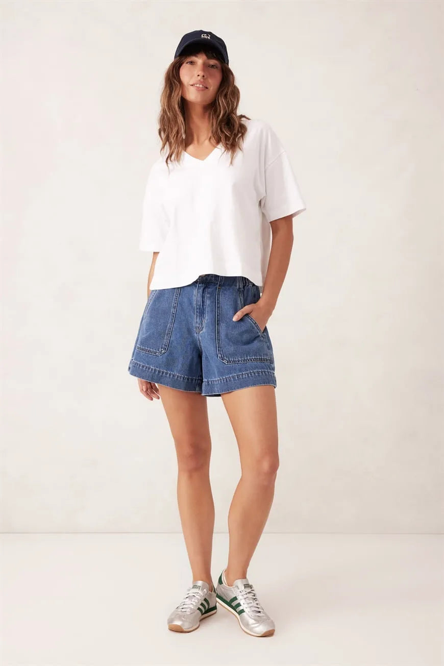 Ceres Life Weekender Shorts in Fresh Indigo