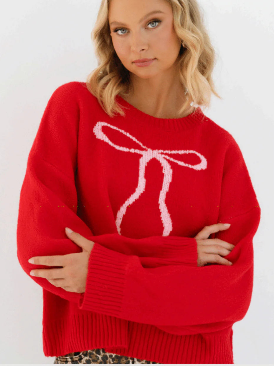 Bow Knit Jumper