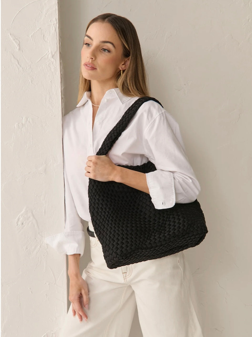 Layla Woven Tote Bag