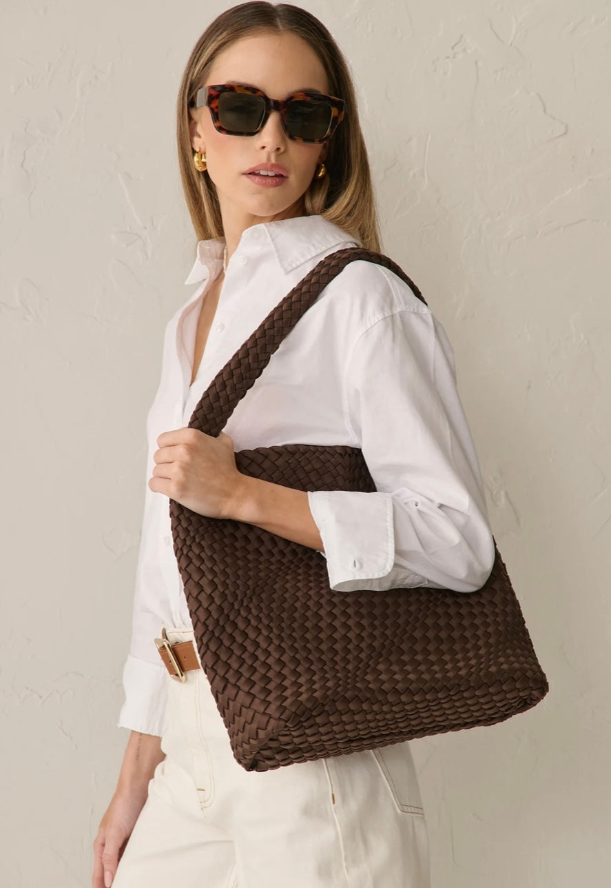 Layla Woven Tote Bag