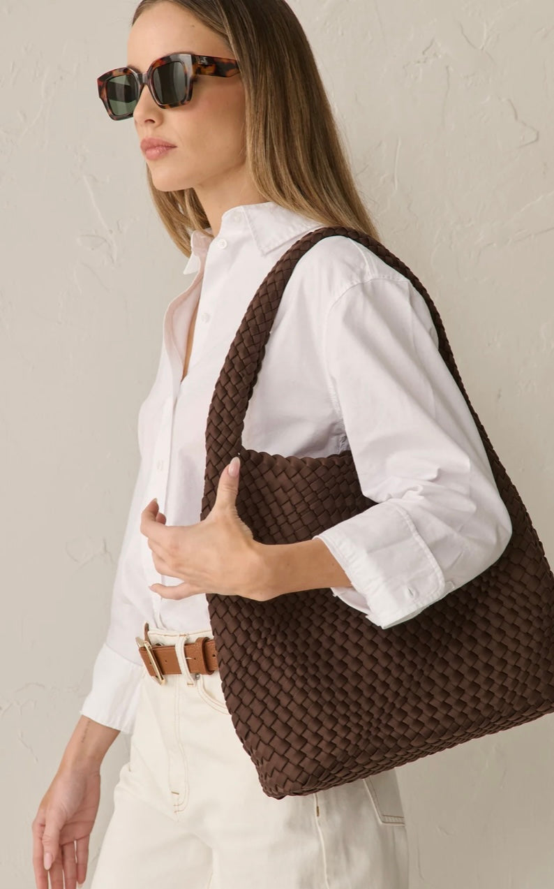 Layla Woven Tote Bag