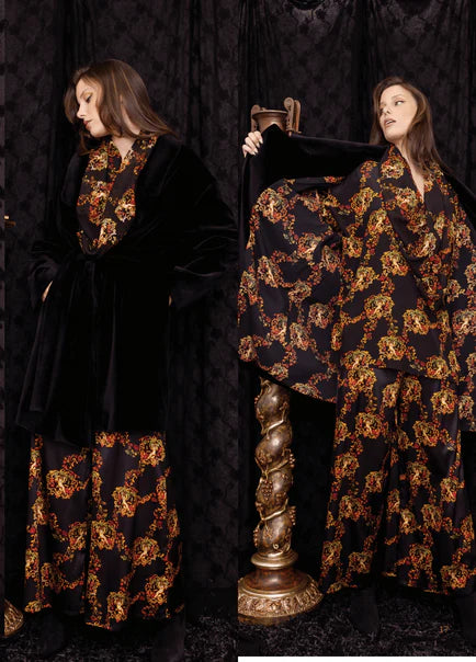 MA Dainty Sinner Jacket in Black (Reversible)