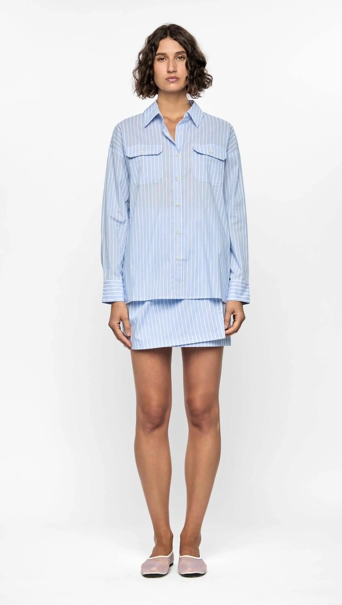 Staple the Label Ayra Wrap Mini Skirt