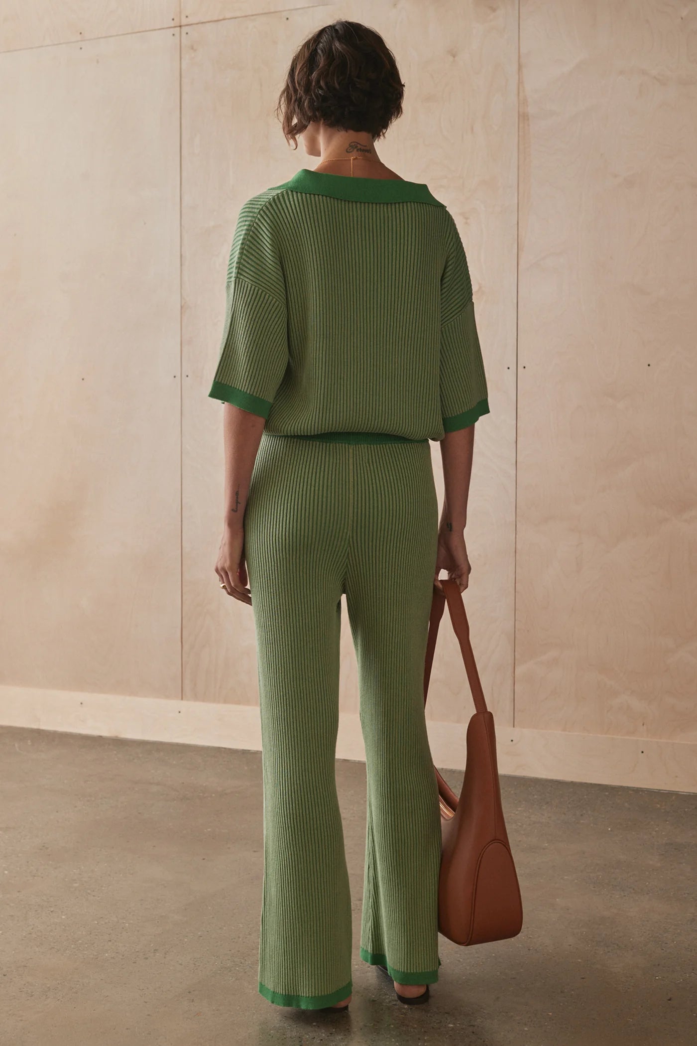 Sancia Ceilia Knit Pants in Matcha