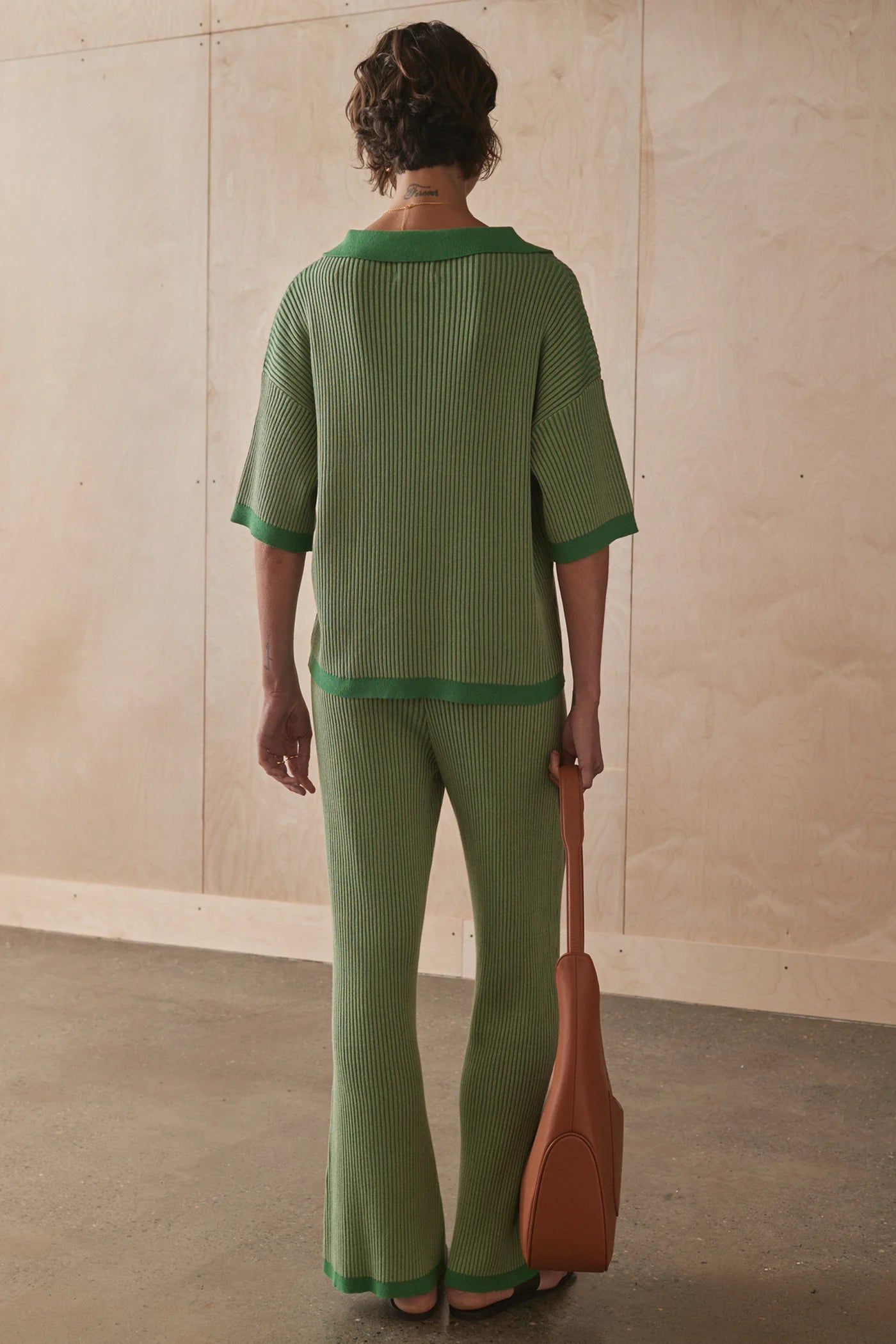 Sancia Ceilia Knit Pants in Matcha