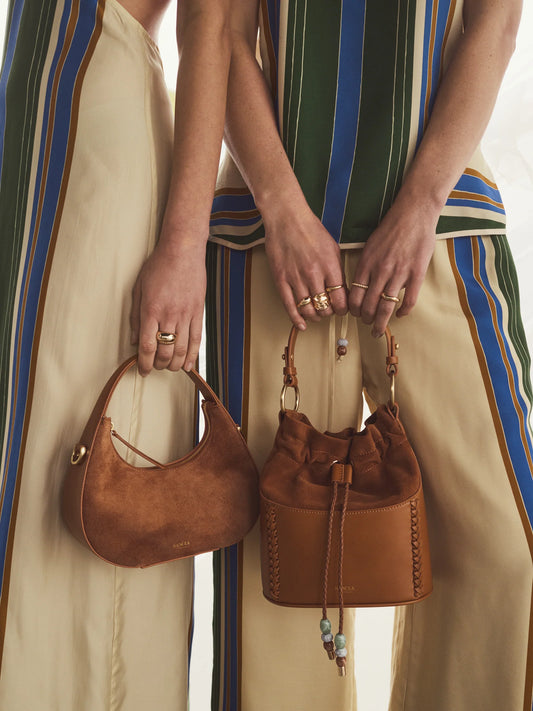 Sancia Zilona Bag in Walnut