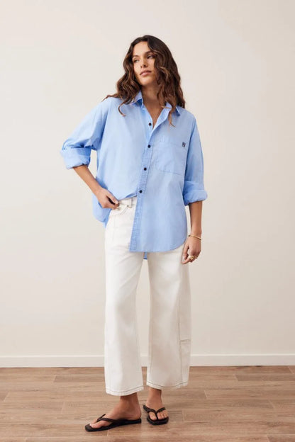 Peta Shirt - Sky Blue