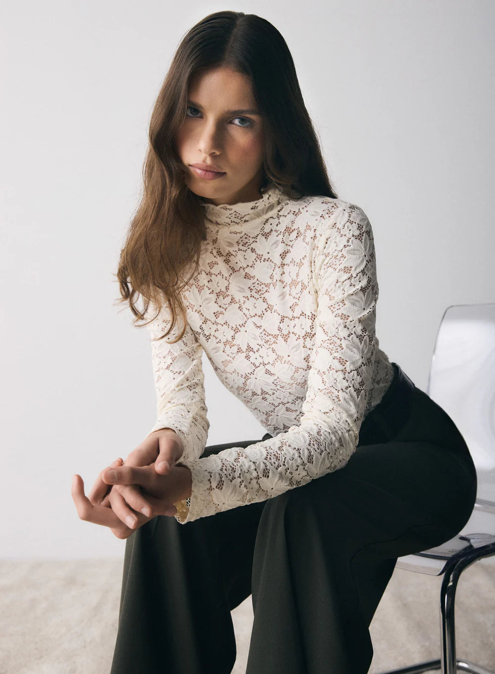 Esmaee Formation Lace Top