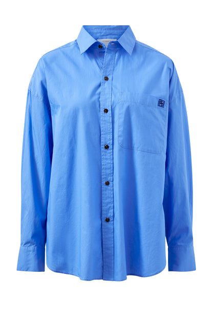 Peta Shirt in Amalfi Blue