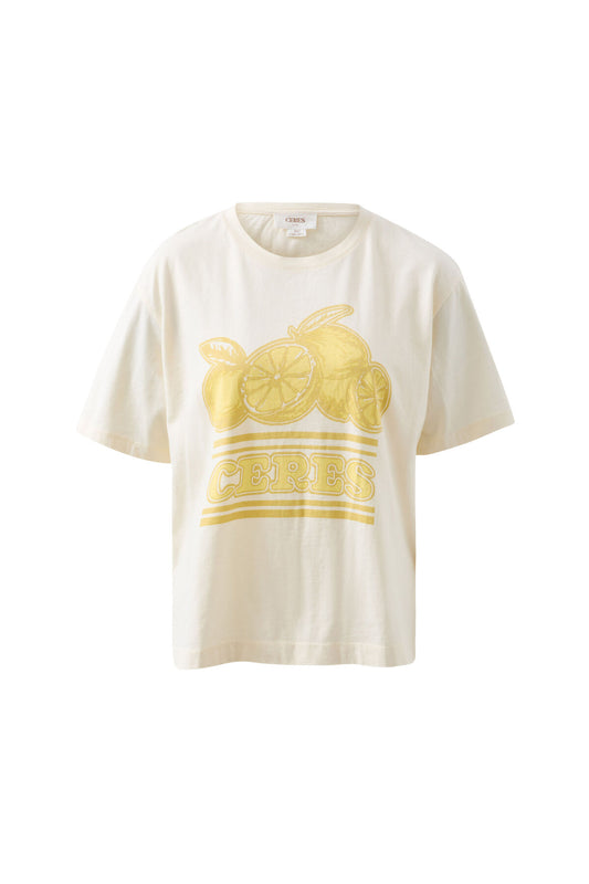 Ceres Life Stevie Slouchy Tee in Citrus