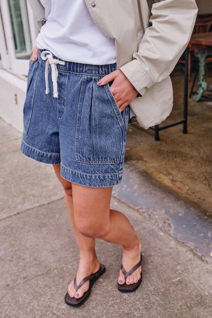 Darcy Relaxed Everyday Denim Shorts