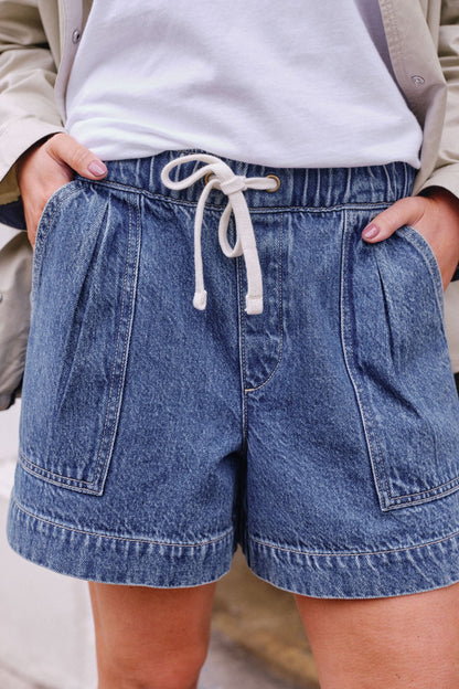 Darcy Relaxed Everyday Denim Shorts