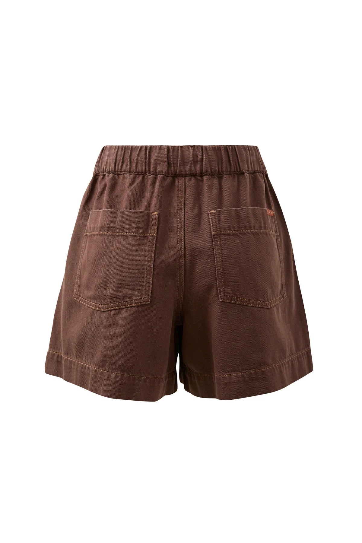 Darcy Relaxed Everyday Shorts in Chocolate