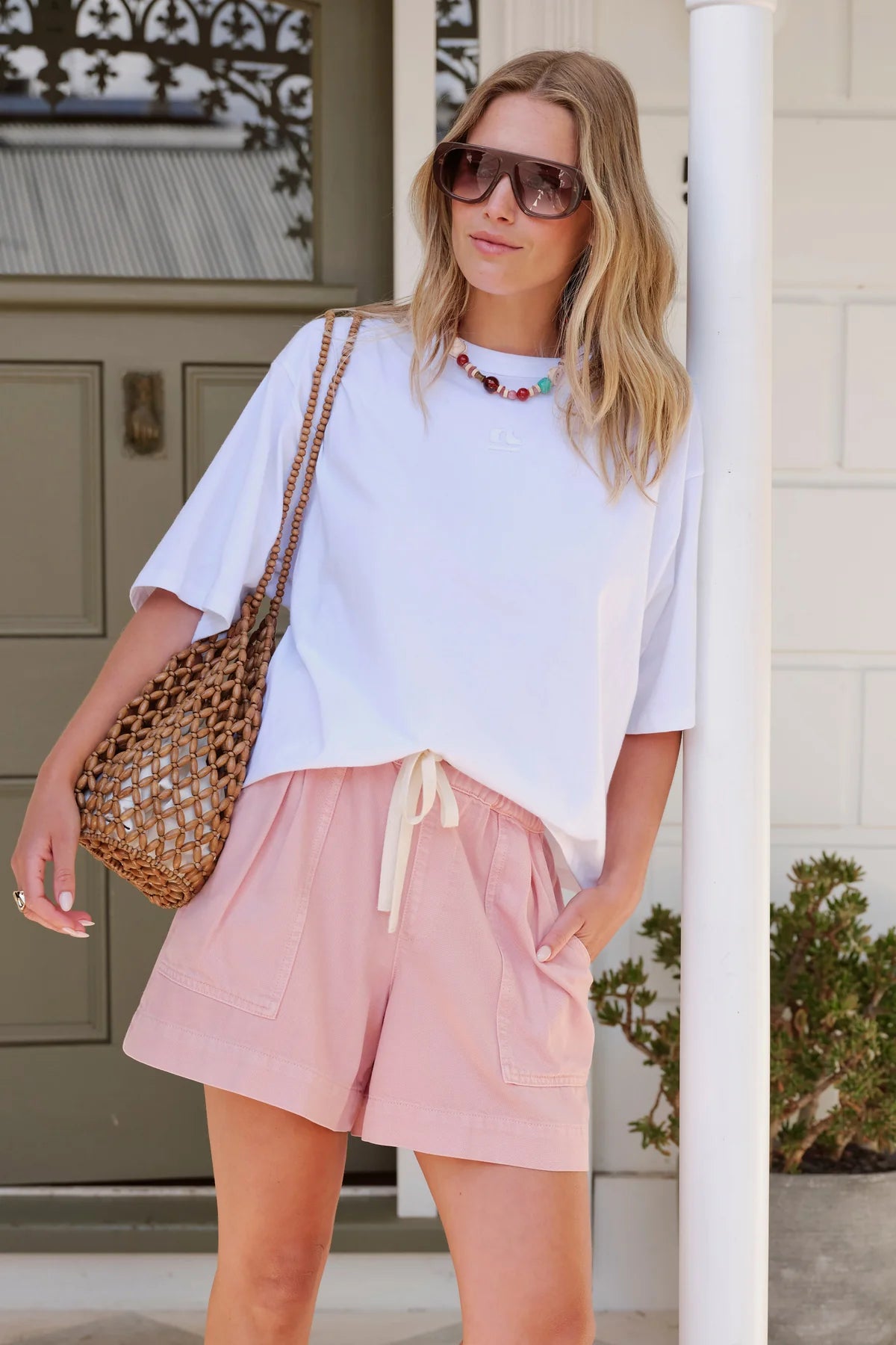 Darcy Shorts in Blossom Pink