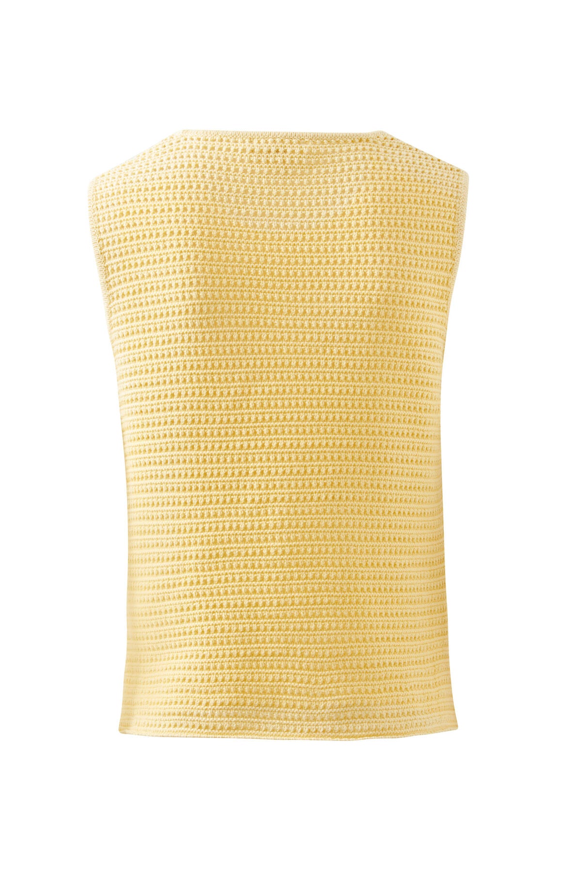 Margot Mesh Tank in Sunny Yellow