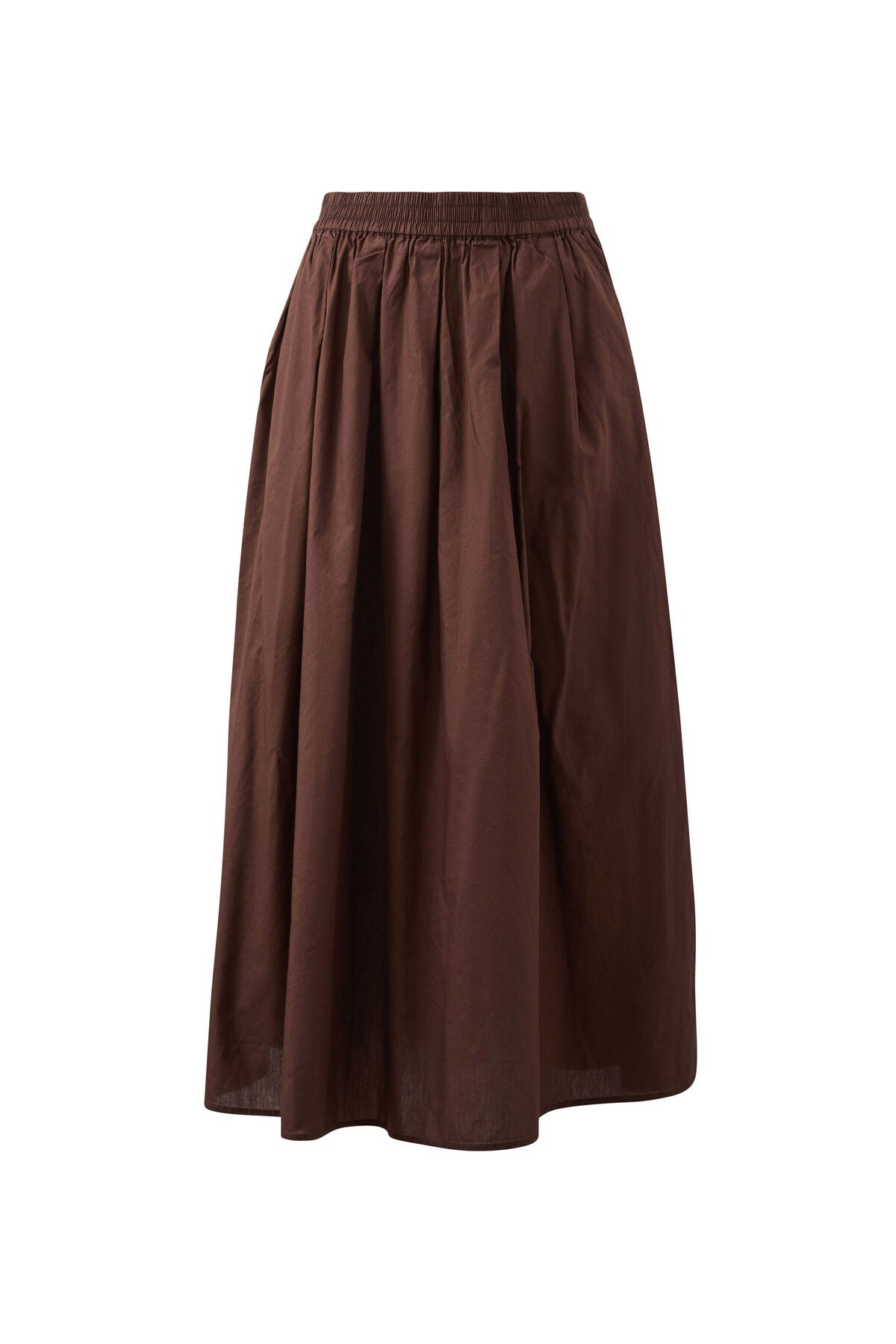 Ceres Life Florence Maxi Skirt in Chocolate