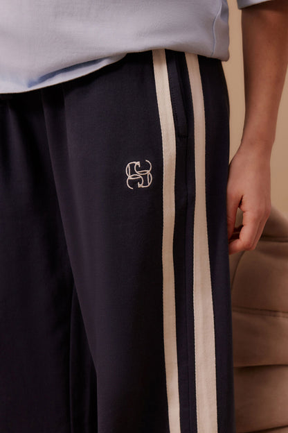 Ceres Life Gigi Wide Leg Terry Tracksuit Pants