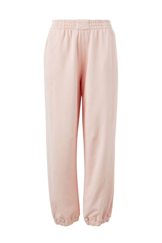 Ceres Life Seamed Tracksuit Pants in Shell Pink