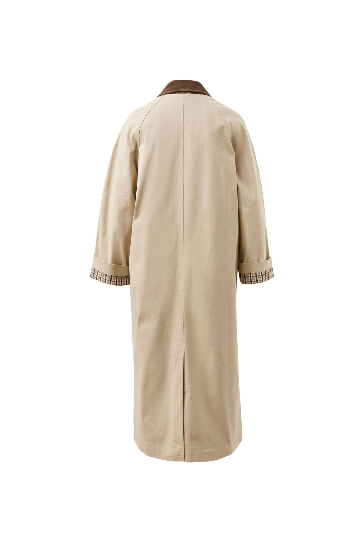 Ash Coat in Sand with Chocolate Collar
