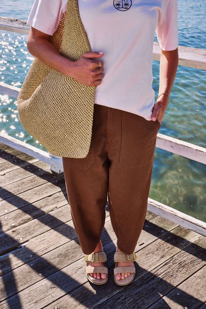 Weekender Pants in Winter Chocolate
