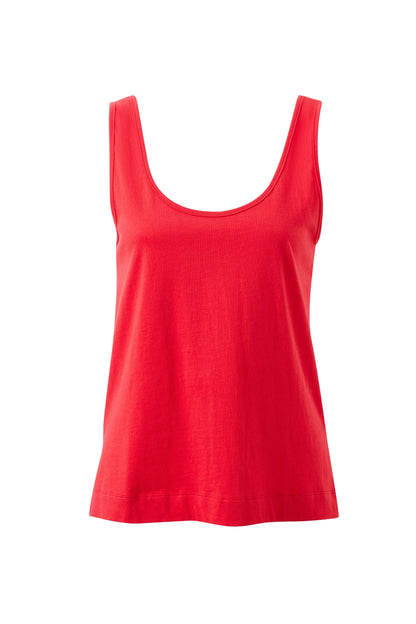 BloomSlouchy Scoop Tank in Heritage Red