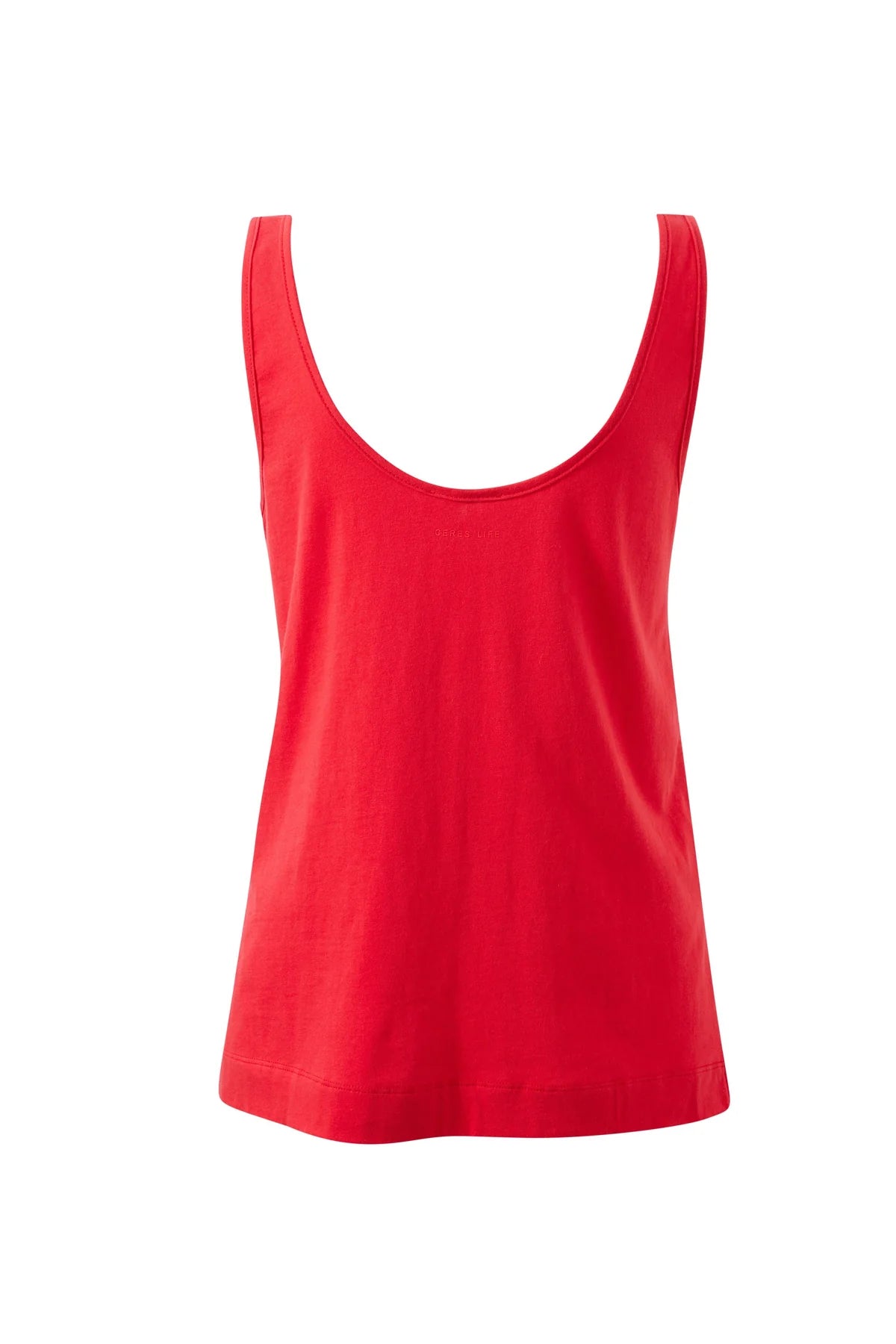 BloomSlouchy Scoop Tank in Heritage Red