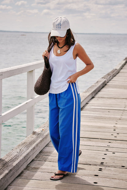 Ceres Life Resorty Pants in Azure Blue